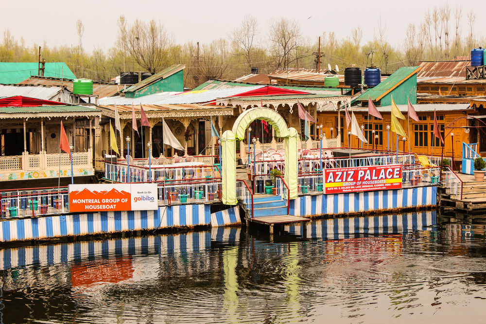 Aziz Palace Group Of Houseboats Srīnagar Exteriör bild